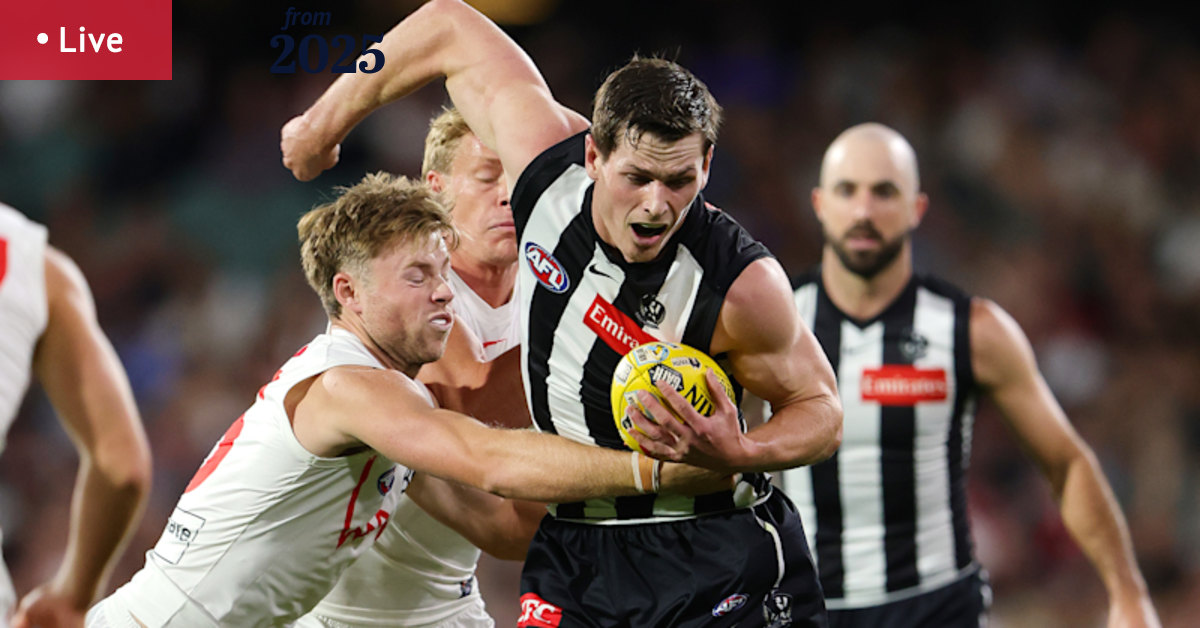 AFL Gather Round 2025 LIVE updates Collingwood Magpies v Sydney Swans